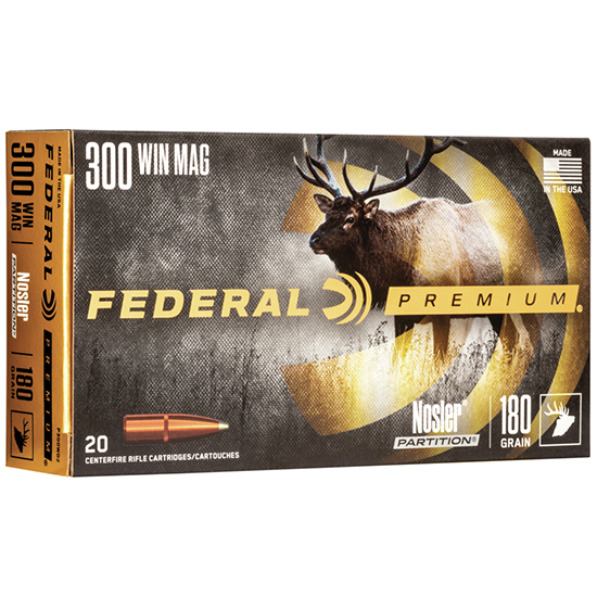 FED VITAL-SHOK 300WIN 180GR PARTITION 20/10 - Ammunition